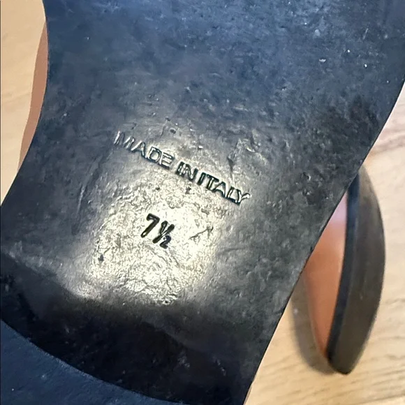 Everlane Brown leather square toe Chelsea Leather boots 7.5 - Picture 6 of 7